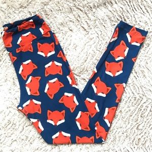 🦊 Brand New LulaRoe Fox Leggings 🦊